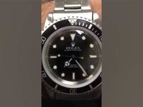 rolex stops ticking